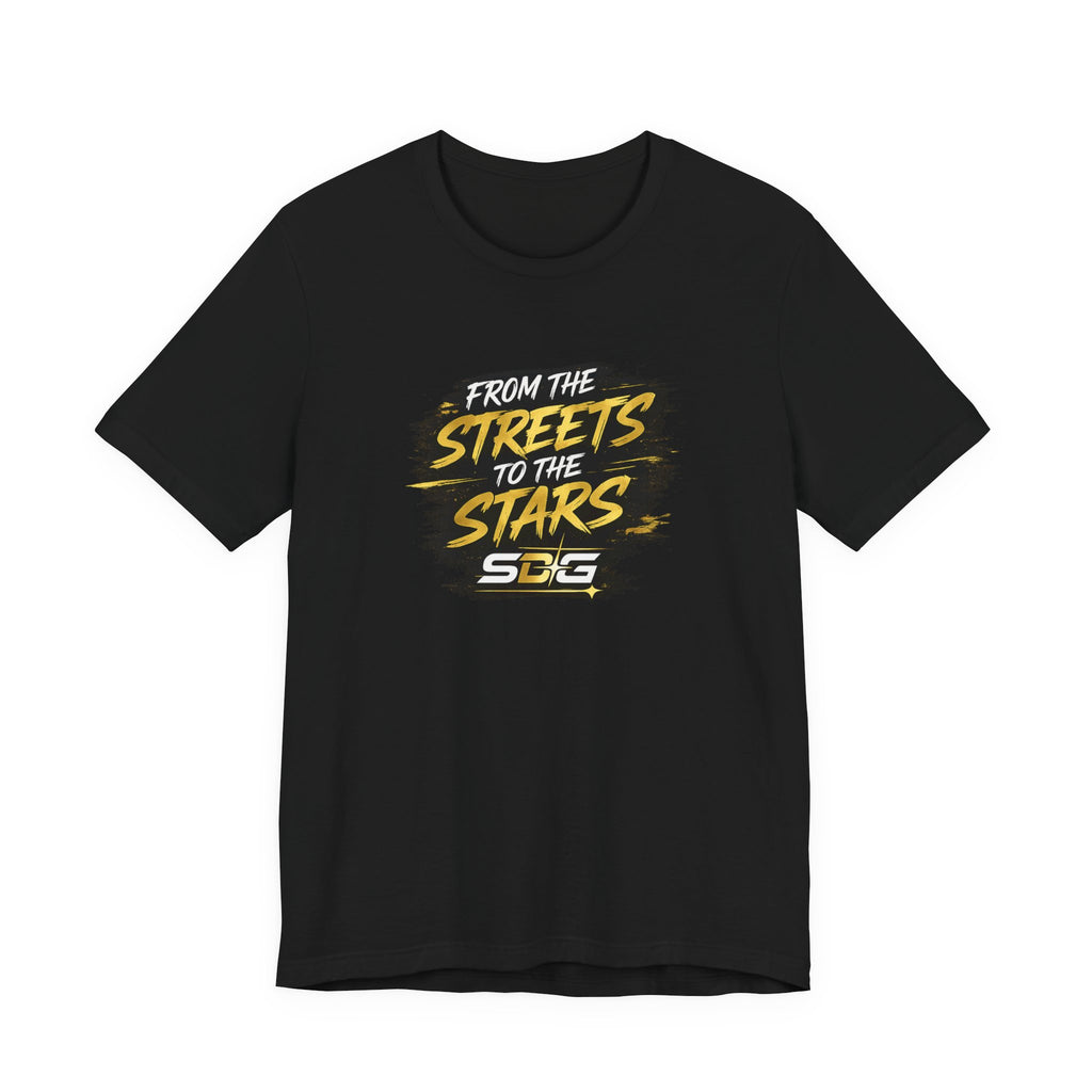 From the Streets to the Stars Urban Graphic T-Shirt