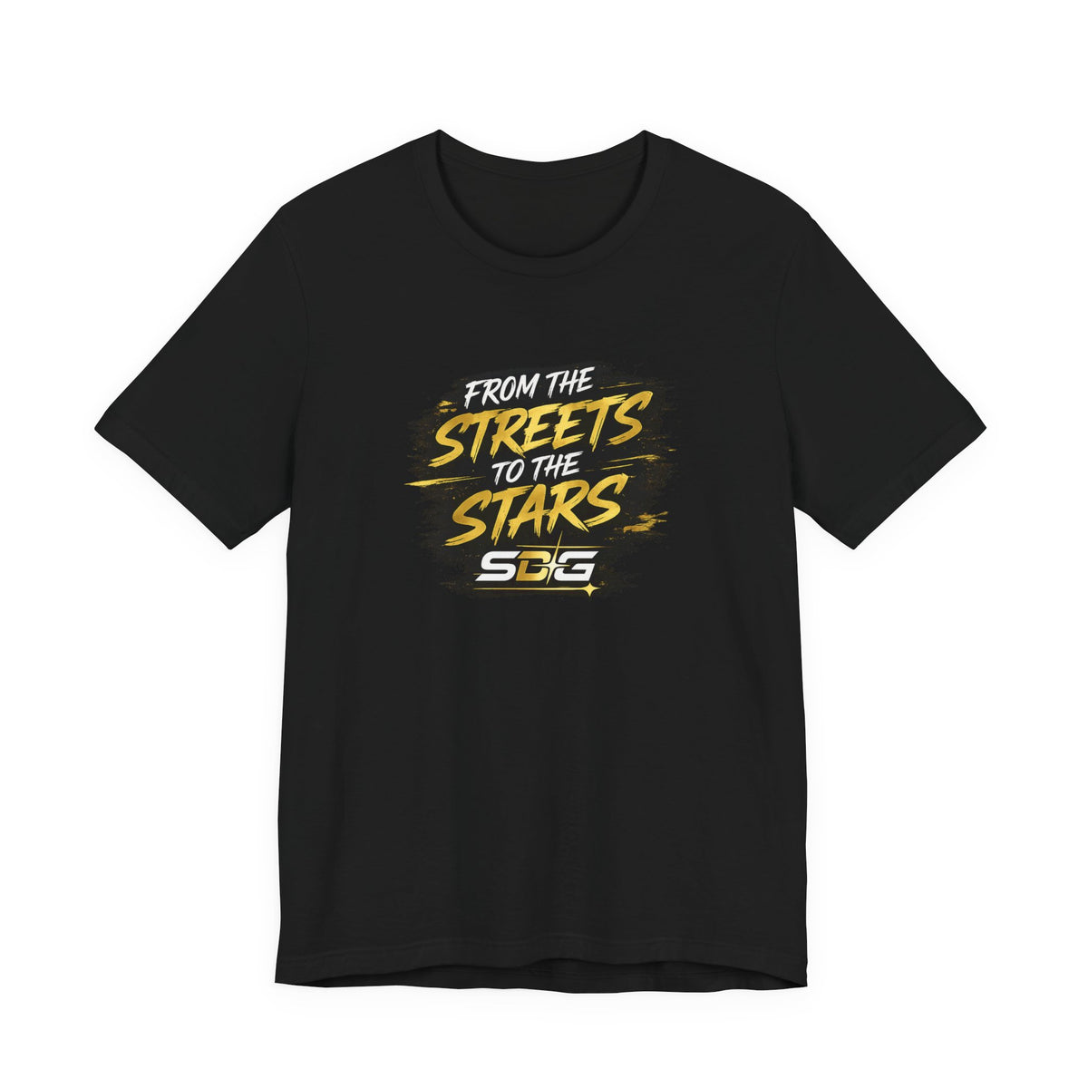 From the Streets to the Stars Urban Graphic T-Shirt