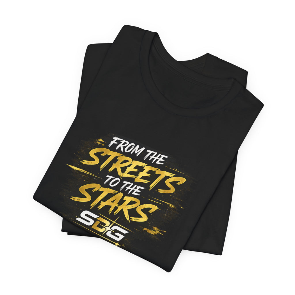 From the Streets to the Stars Urban Graphic T-Shirt