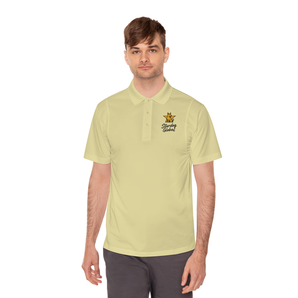 Star Dog Global Men’s Performance Polo Shirt