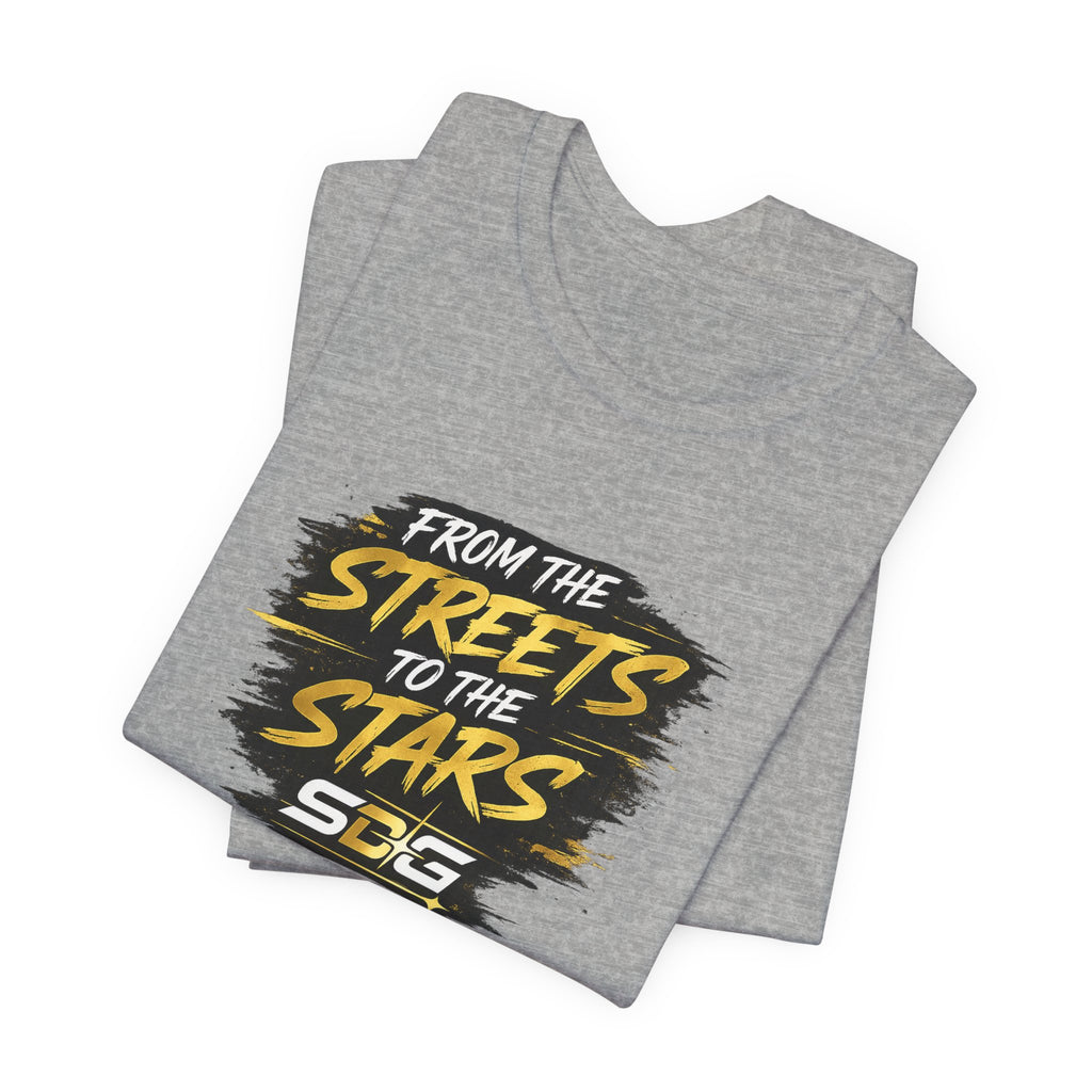 From the Streets to the Stars Urban Graphic T-Shirt