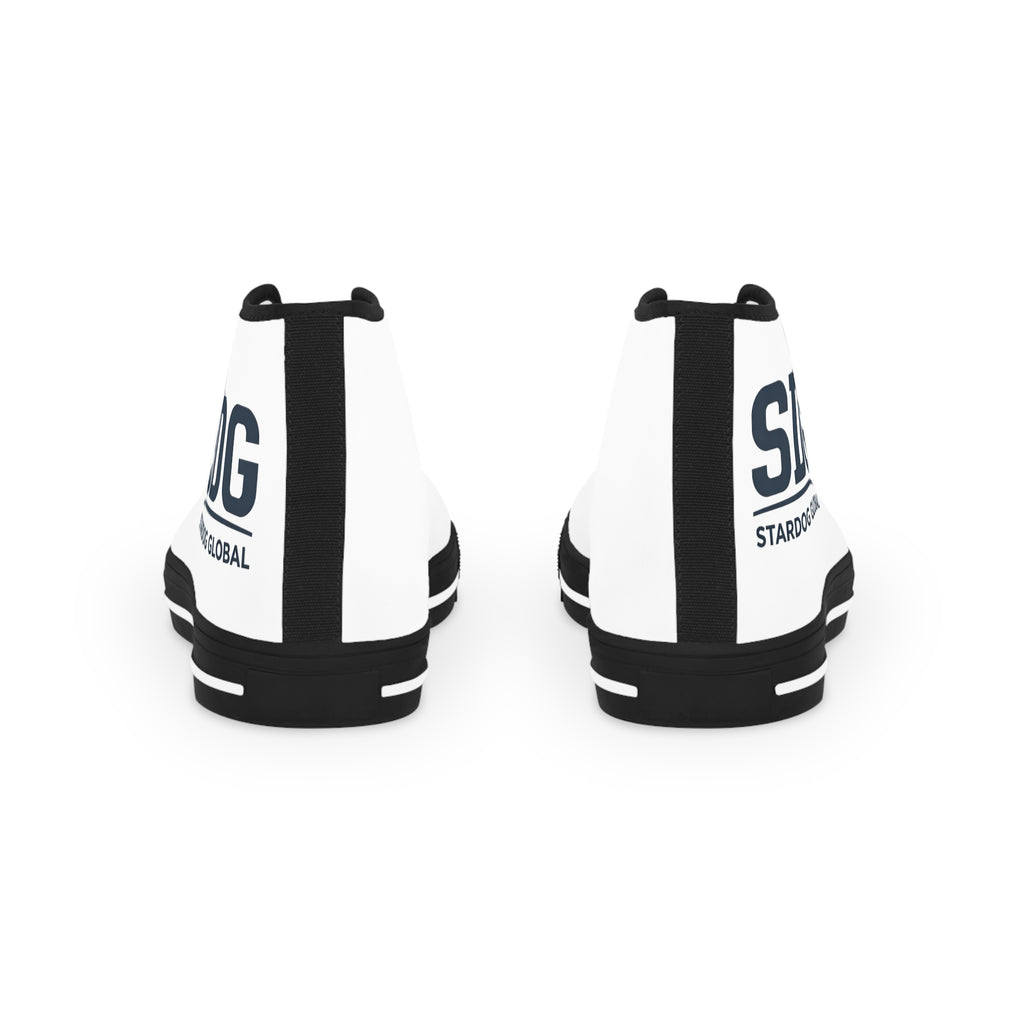 SDG Stardog Global White High-Top Sneakers for Men