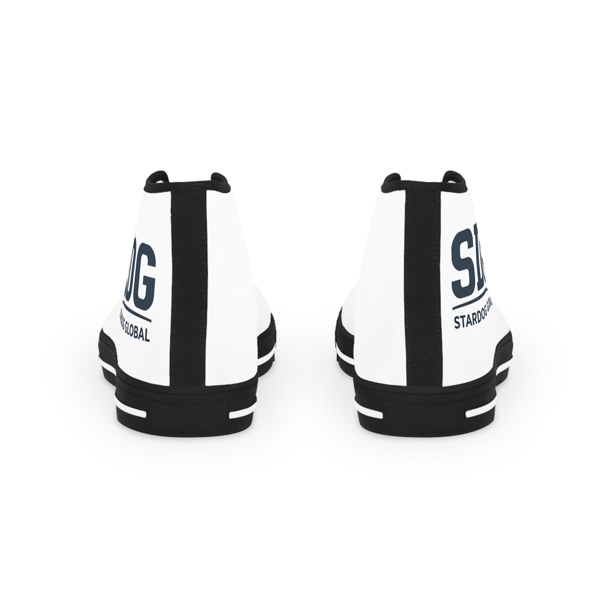 SDG Stardog Global White High-Top Sneakers for Men