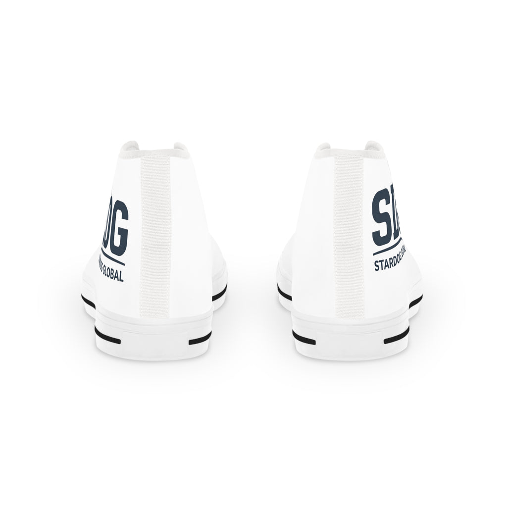 SDG Stardog Global White High-Top Sneakers for Men