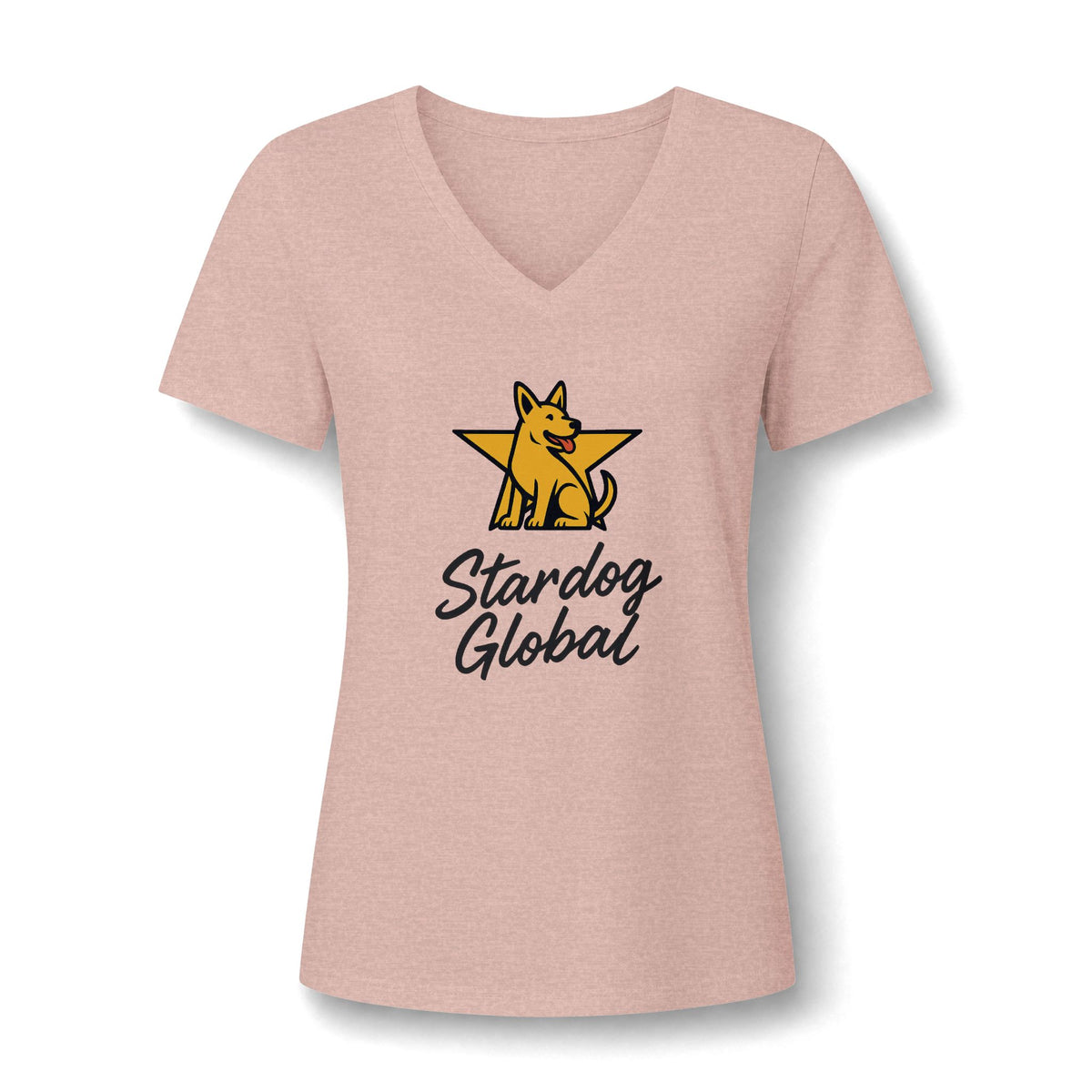 Stardog Global Women’s Relaxed V-Neck T-Shirt
