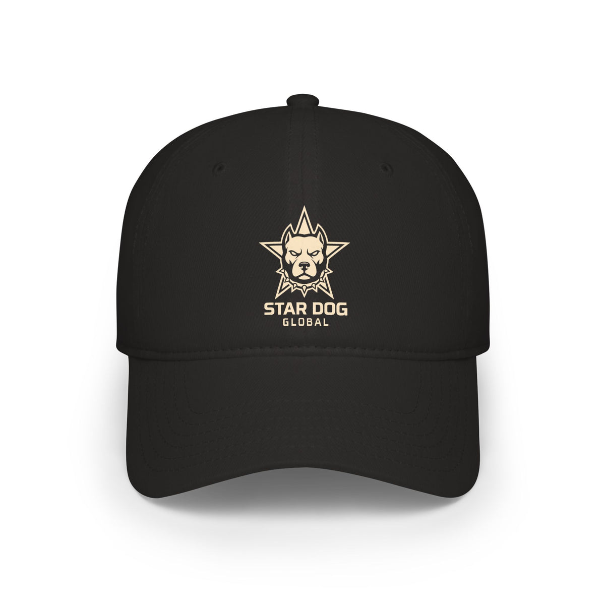 Star Dog Global Embroidered Low-Profile Baseball Cap