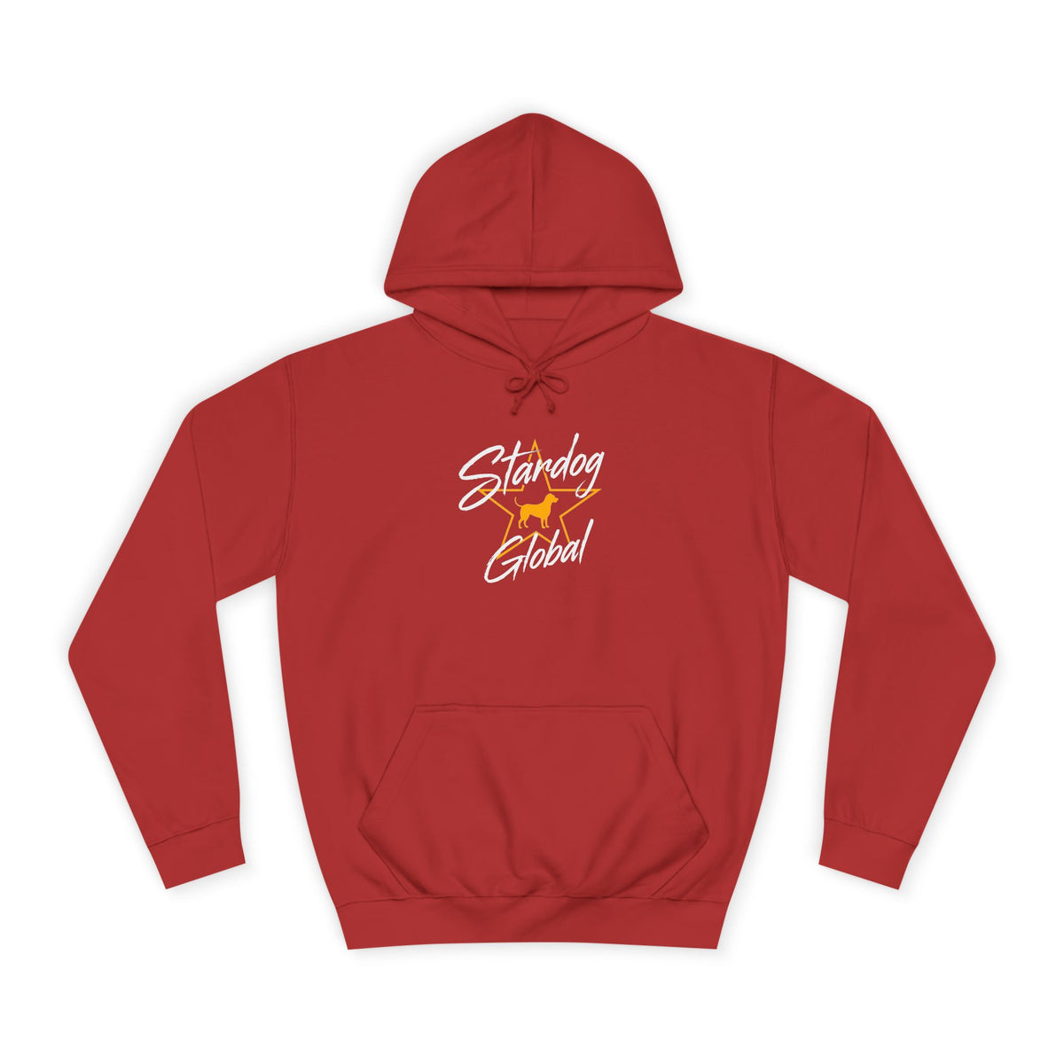 StarDog Global Vintage Script Logo Hoodie for Unisex