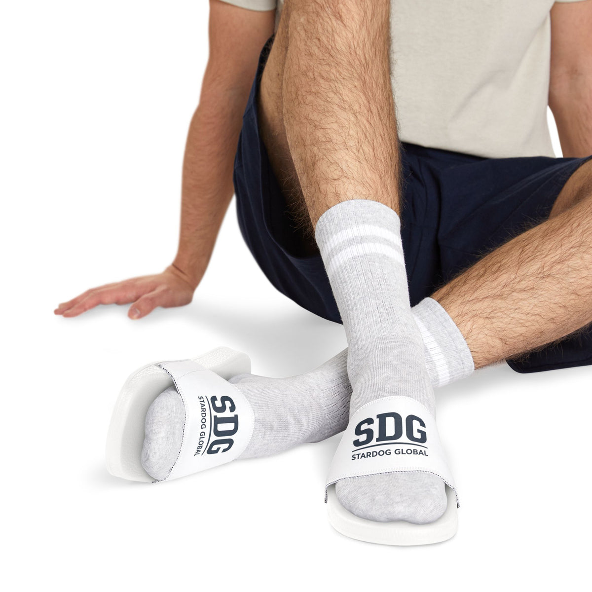 SDG Stardog Global Logo Slide Sandals for Men
