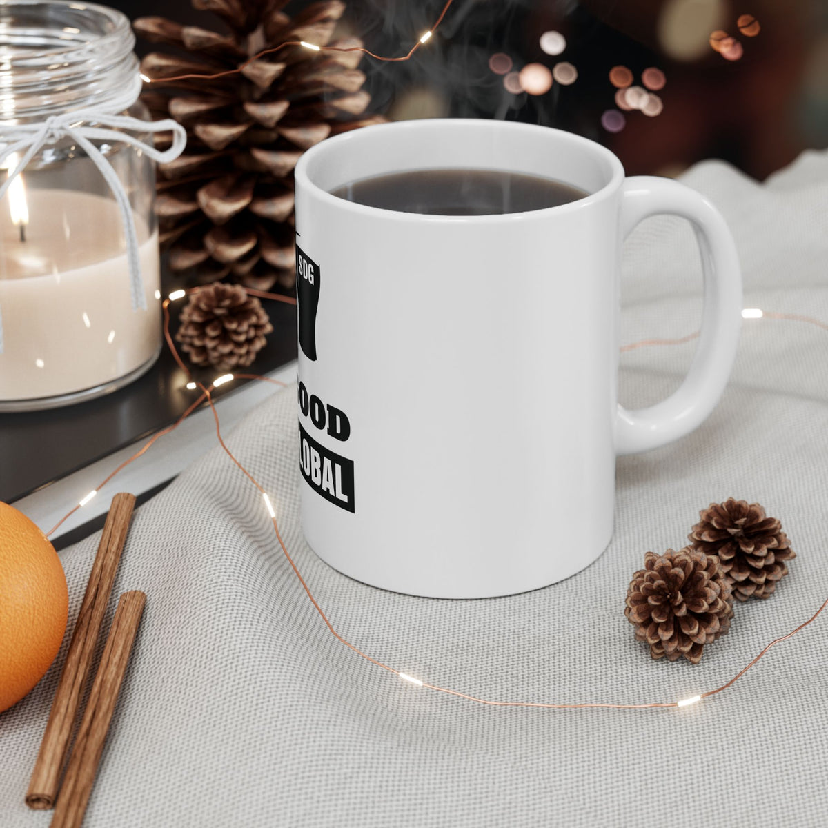 Drink Your Pint & Feel Good Ceramic Coffee Mug