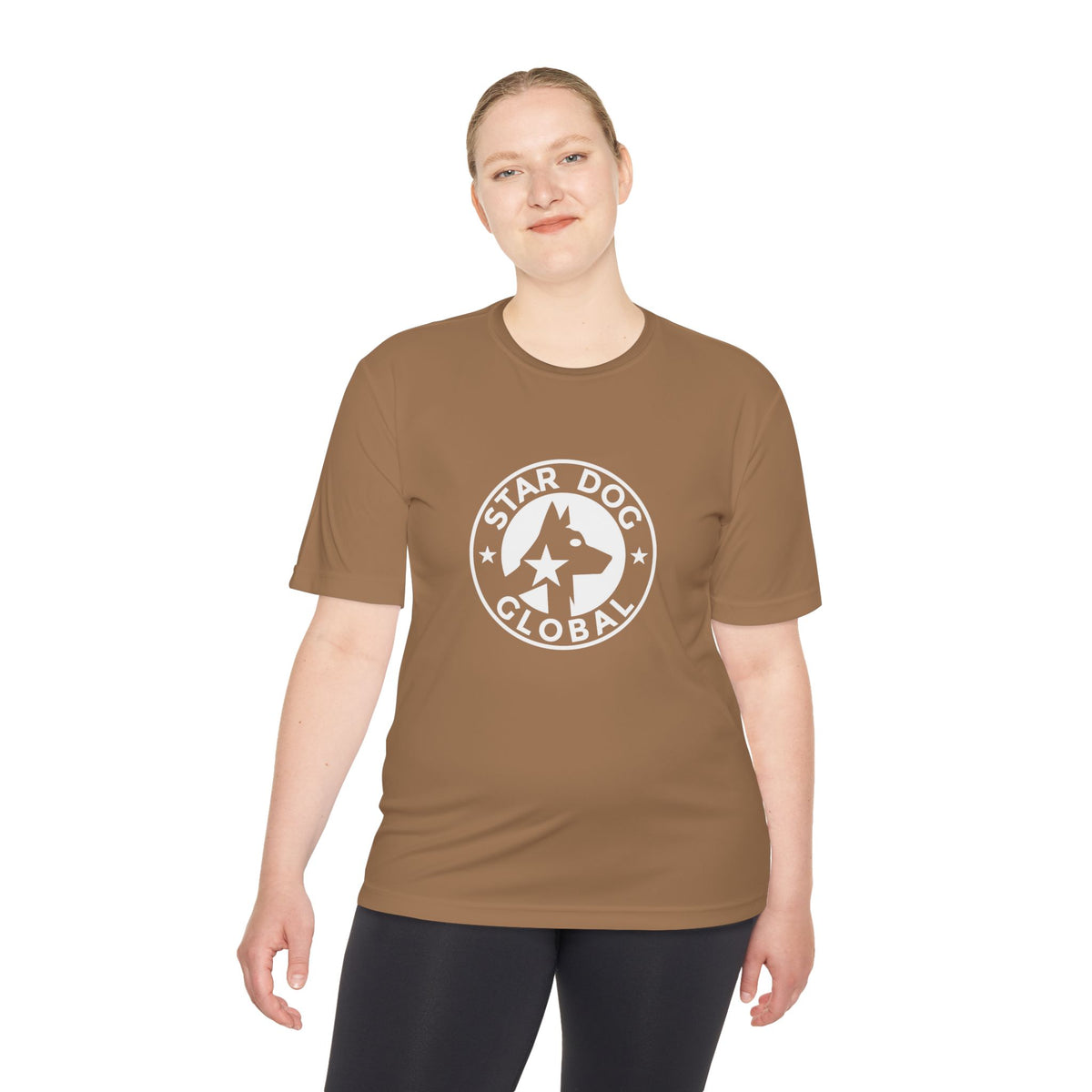 Star Dog Global Vintage Badge Moisture-Wicking Unisex T-Shirt