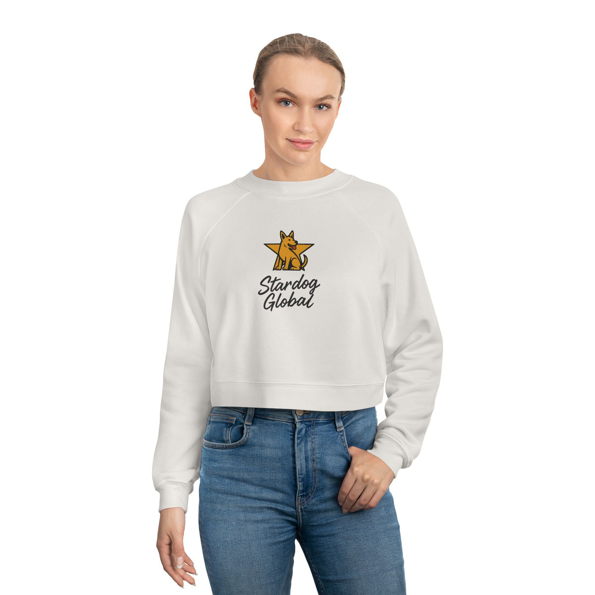 Stardog Global Logo Women’s Cropped Fleece Pullover