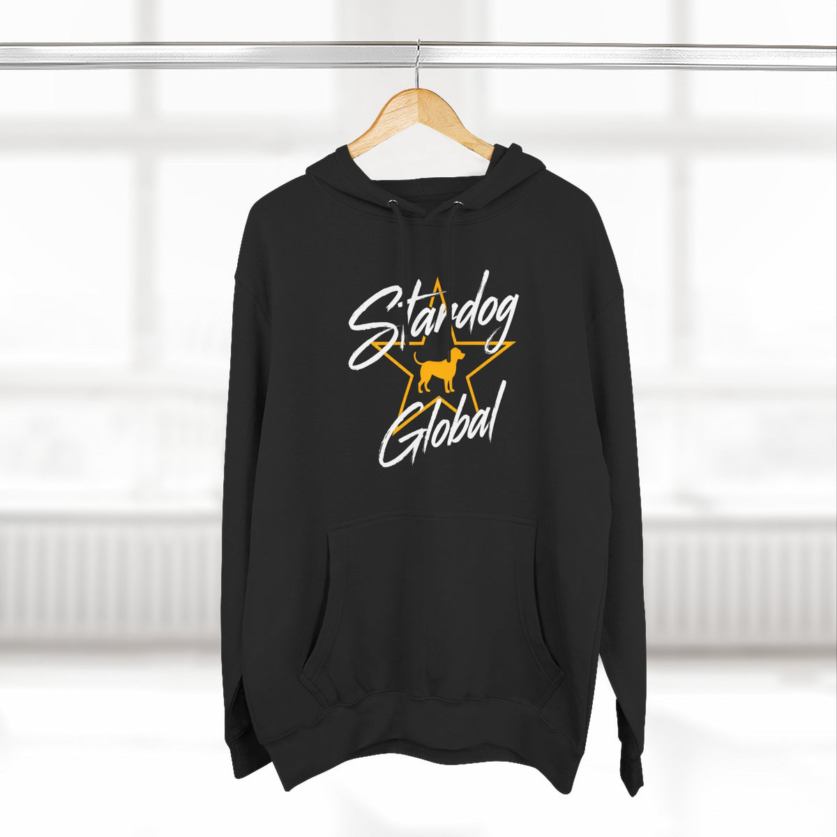 Stardog Global Three-Panel Fleece Hoodie