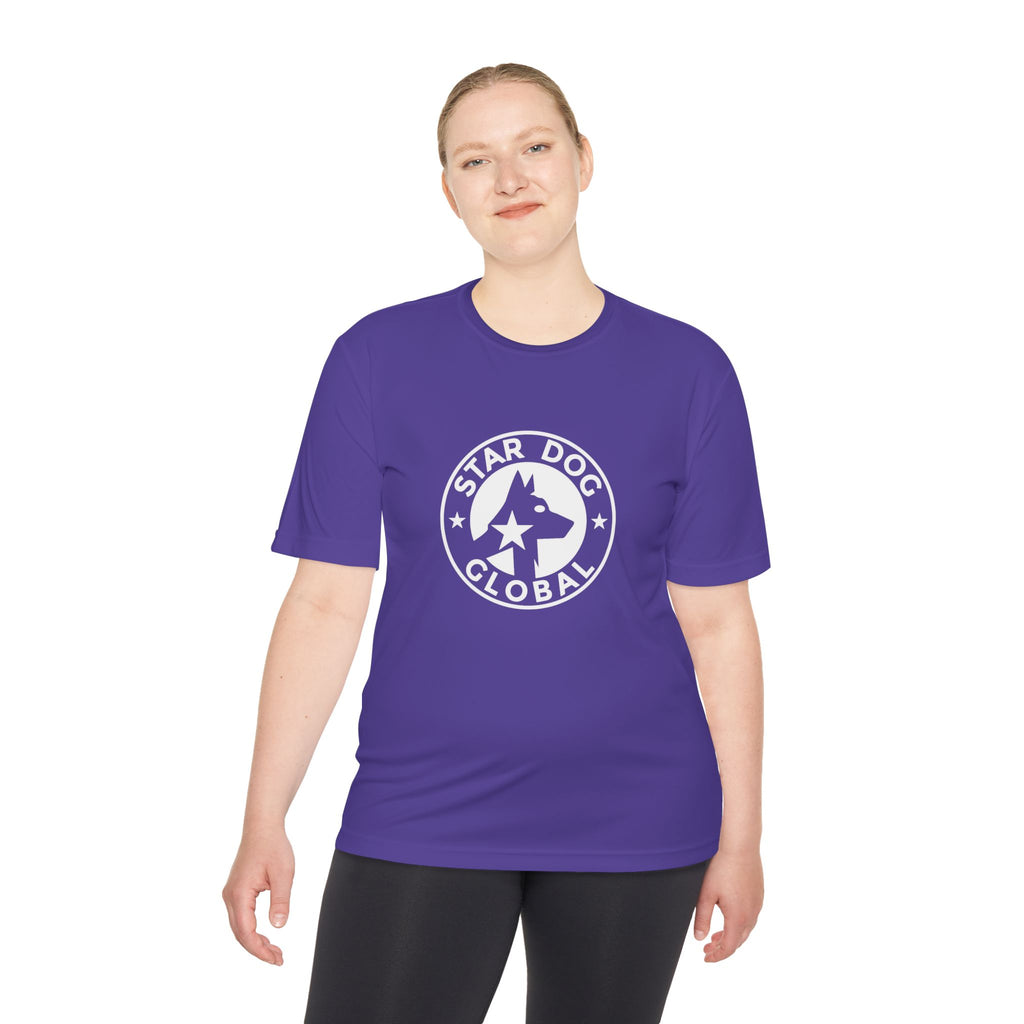 Star Dog Global Vintage Badge Moisture-Wicking Unisex T-Shirt