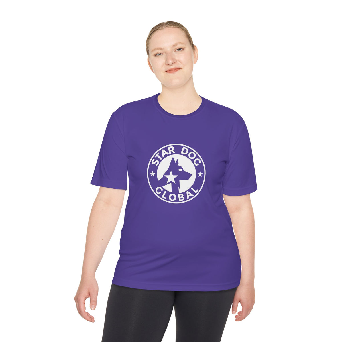 Star Dog Global Vintage Badge Moisture-Wicking Unisex T-Shirt
