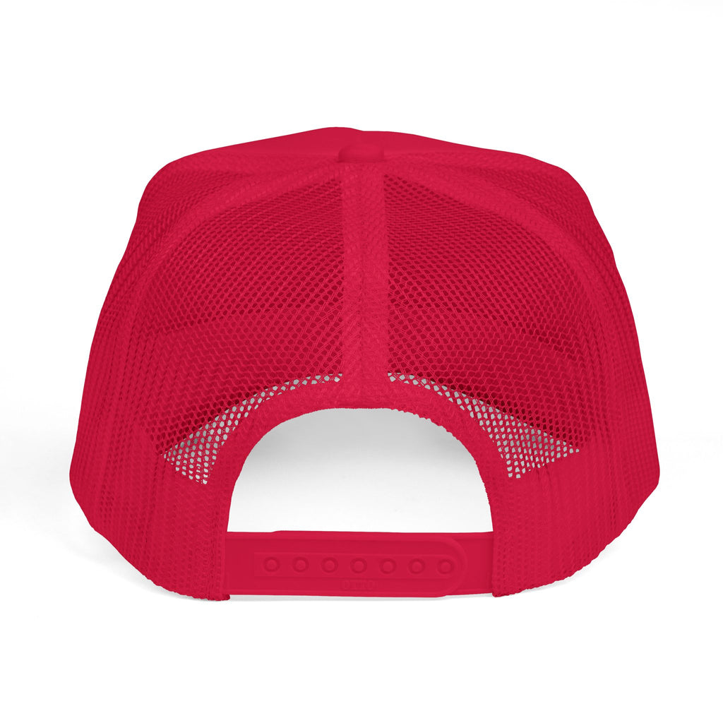 SDG Stardog Global Script Mesh Trucker Hat