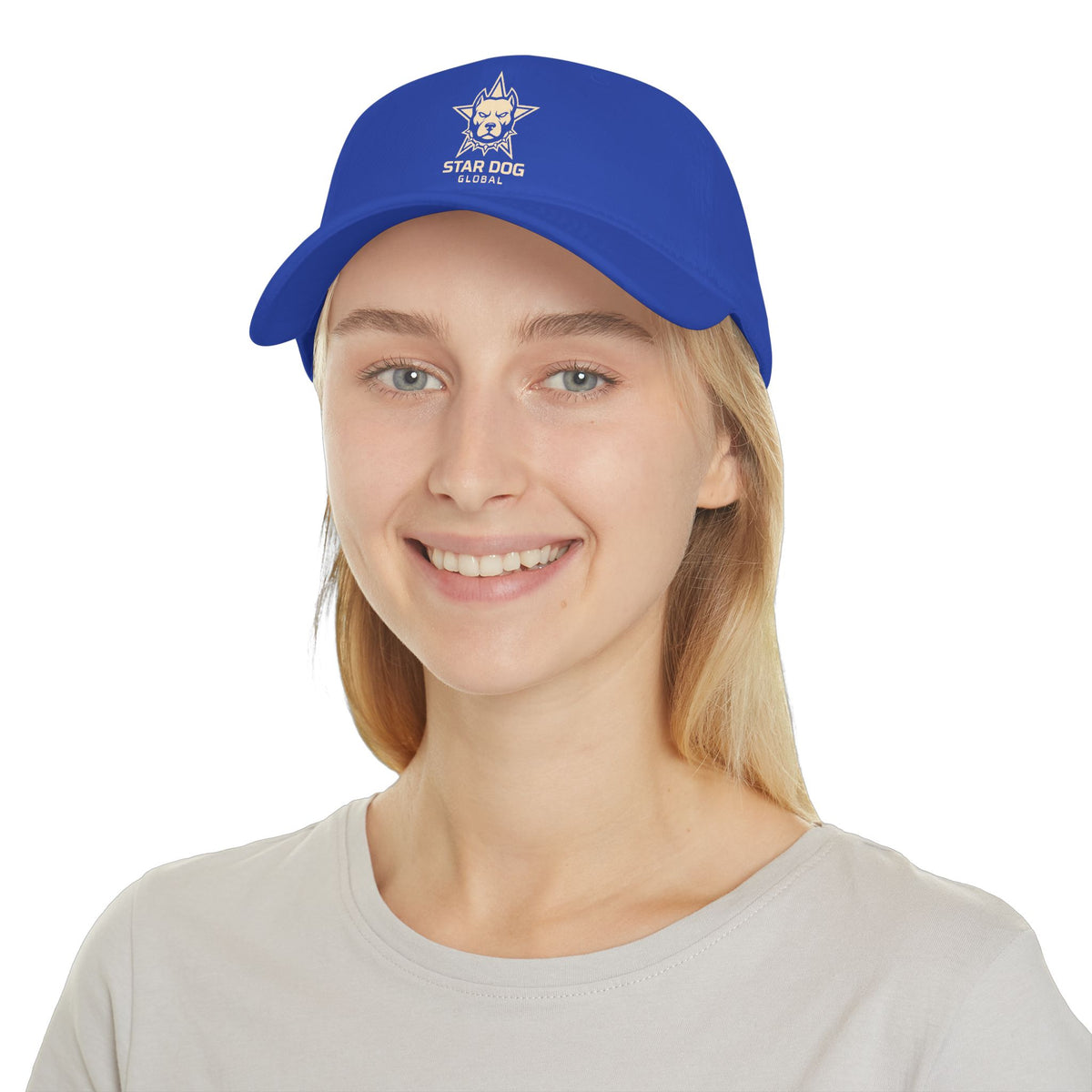 Star Dog Global Embroidered Low-Profile Baseball Cap