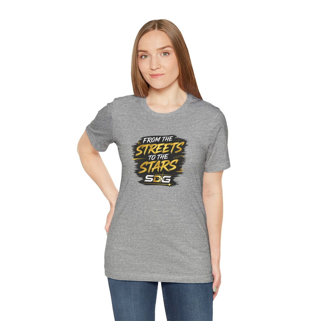 From the Streets to the Stars Urban Graphic T-Shirt