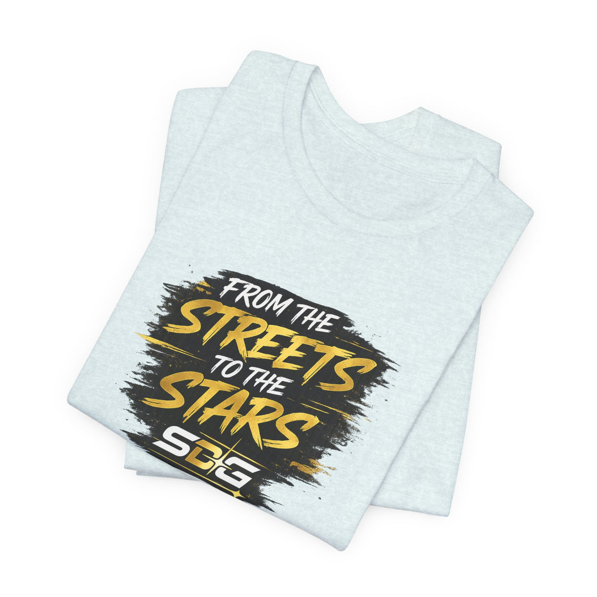 From the Streets to the Stars Urban Graphic T-Shirt