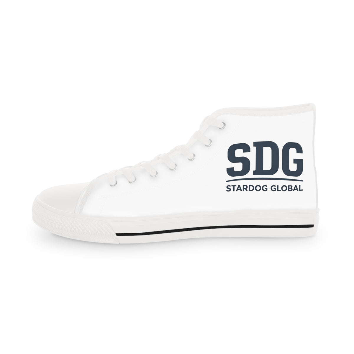 SDG Stardog Global White High-Top Sneakers for Men