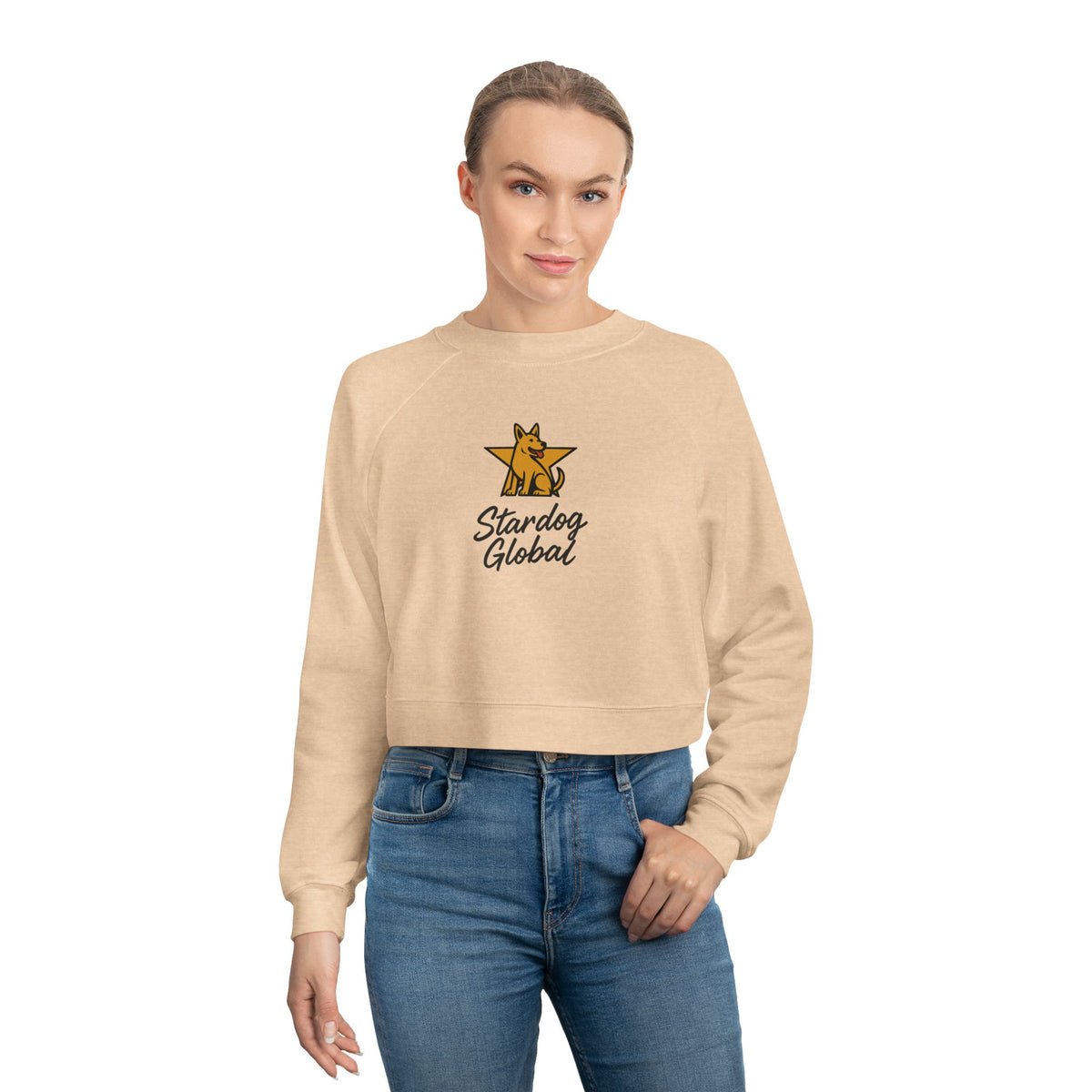 Stardog Global Logo Women’s Cropped Fleece Pullover