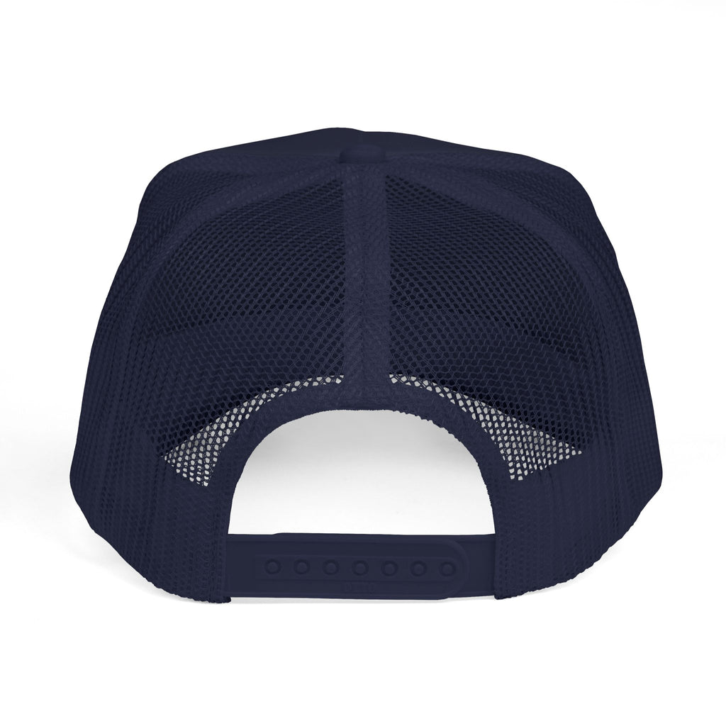 SDG Stardog Global Script Mesh Trucker Hat