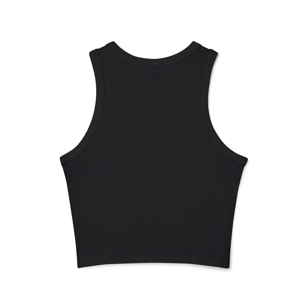 Star Dog Global Women’s Rib Racer Crop Tank Top